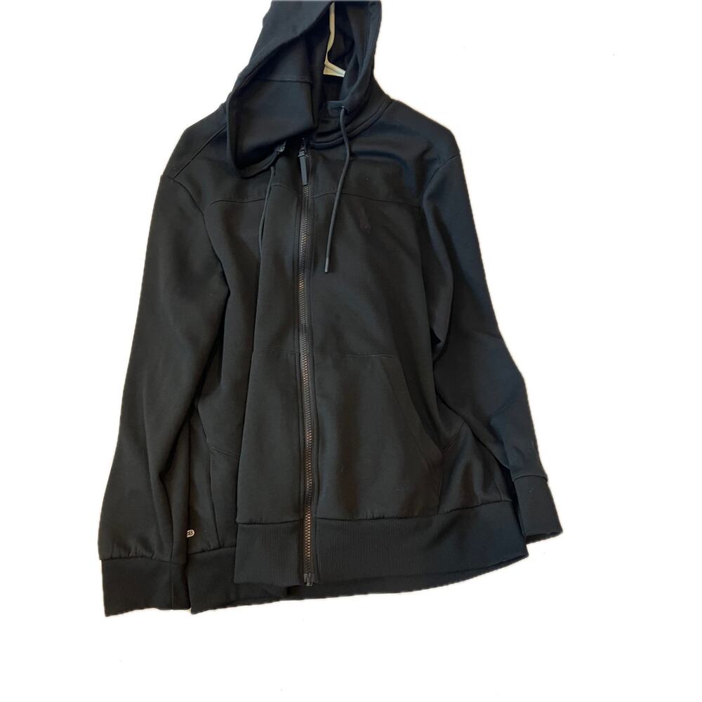 Spyder Active Full ZIp Black Hoodie Mens L